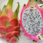 Red Dragon Fruit with White Interior