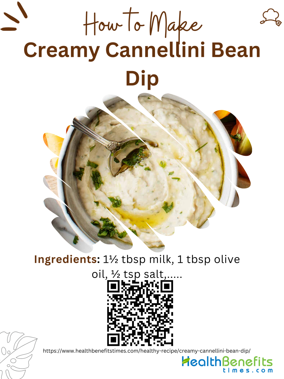 Creamy Cannellini Bean Dip | Health Benefits