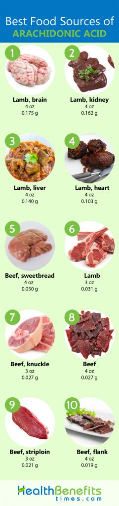 Arachidonic acid Facts and Health Benefits | Nutrition