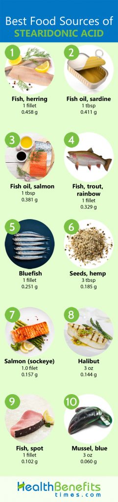 Stearidonic acid Facts | Nutrition