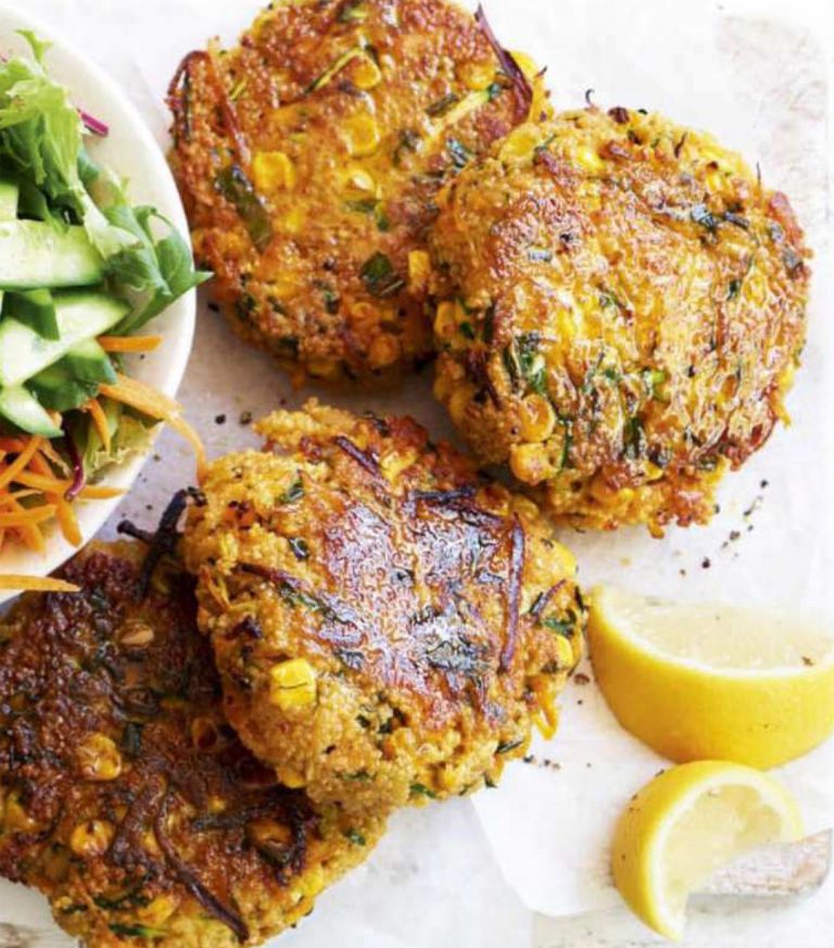 Trout, Couscous & Vegetable Patties Recipe - Healthy Recipe