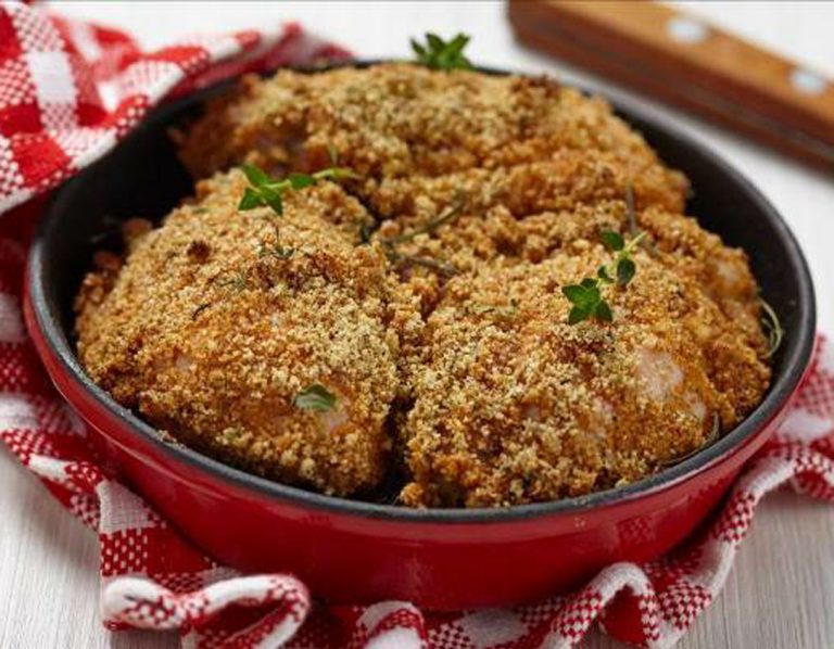 Breadcrumb Crusted Chicken Recipe - Healthy Recipe