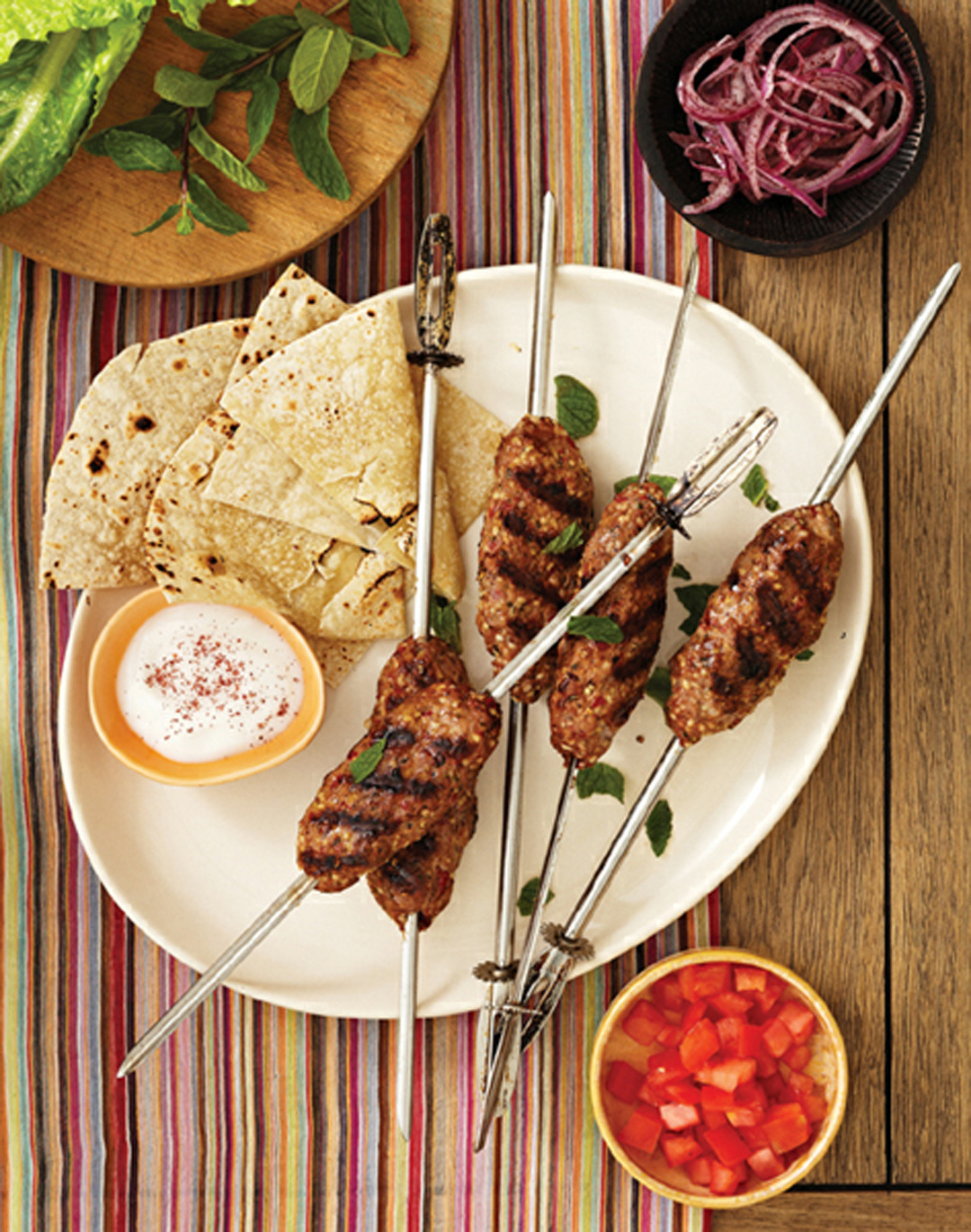 Lamb Kofta Kebabs Recipe - Healthy Recipe