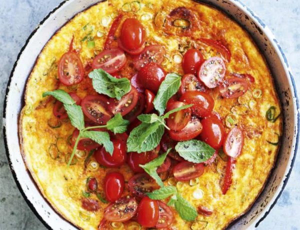 Spanish-Style Chorizo Frittata Recipe - Healthy Recipe