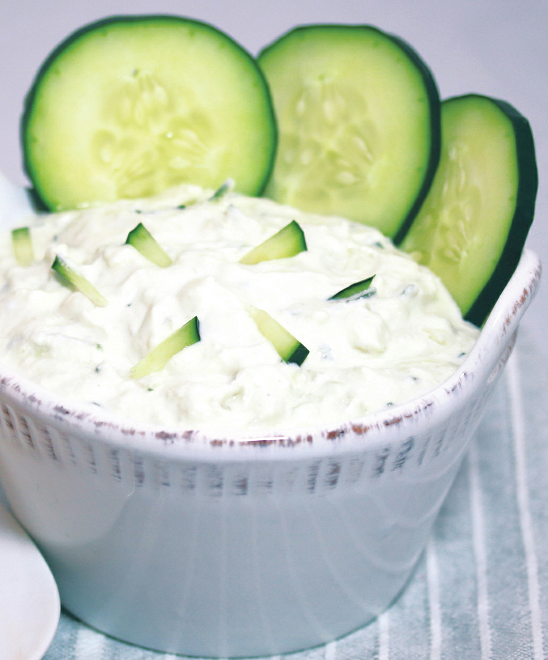 Tzatziki Greek Style Yogurt Cucumber Dip Recipe Healthy Recipe