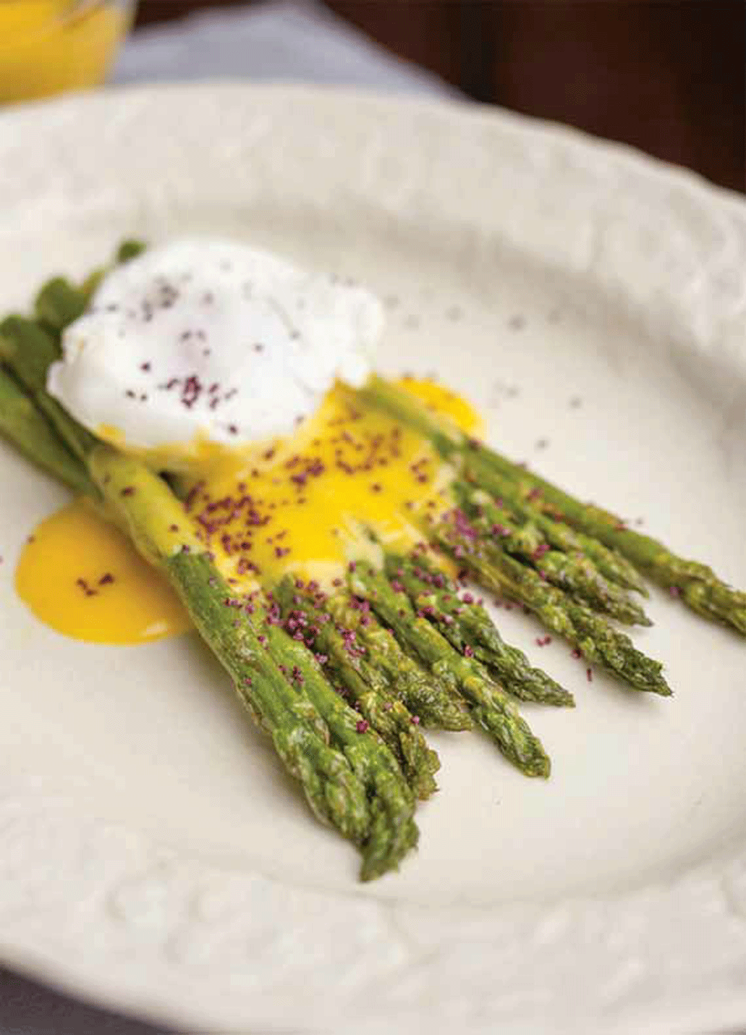 Roasted Asparagus with Poached Eggs and Hollandaise Recipe Healthy Recipe