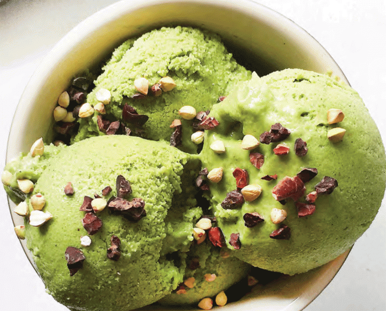 How to Make Supergreen Avocado Ice Cream - Healthy Recipe