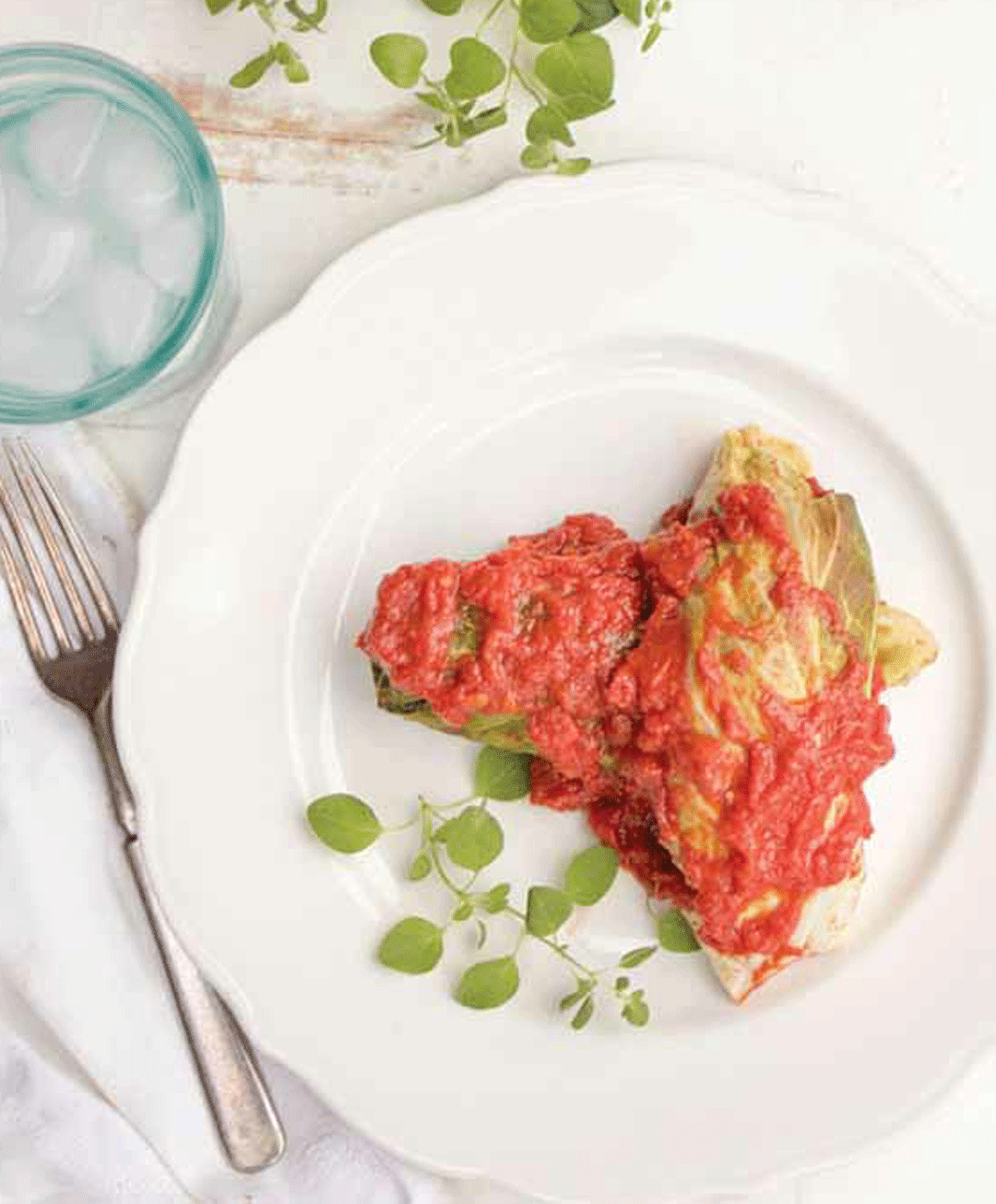 Saucy Stuffed Cabbage Rolls Recipe - Healthy Recipe