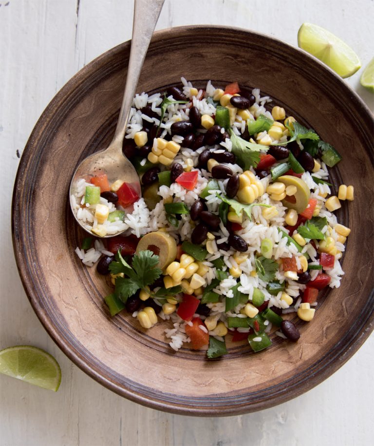 Southwestern Rice & Bean Salad Recipe - Healthy Recipe