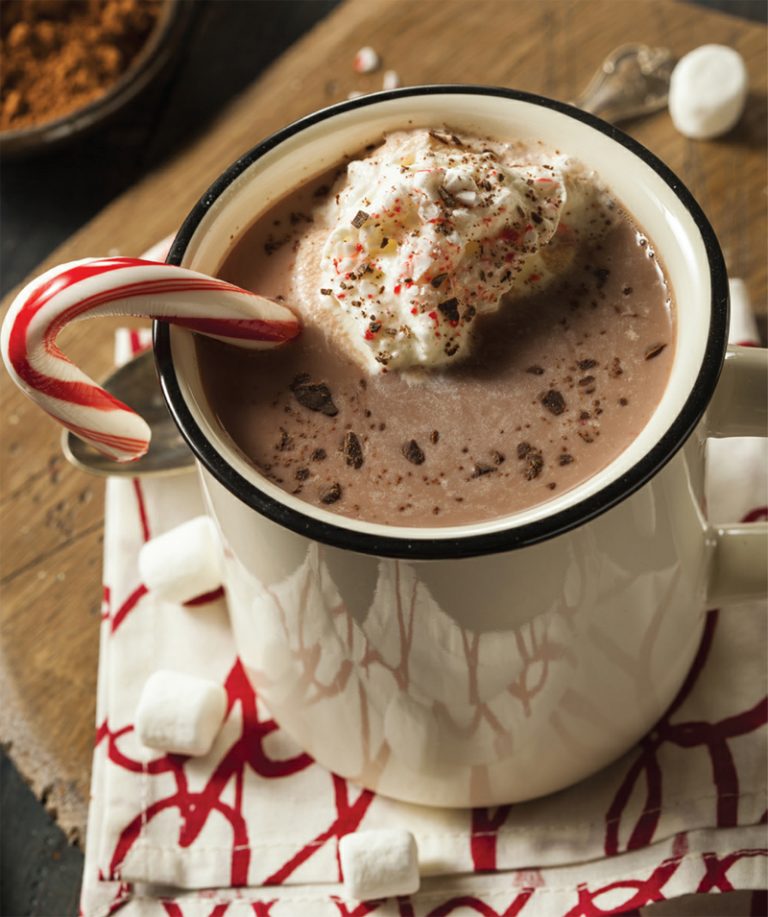 Candy Cane Hot Cocoa Recipe   Healthy Recipe