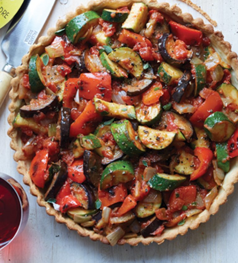 Ratatouille tart recipe - Healthy Recipe