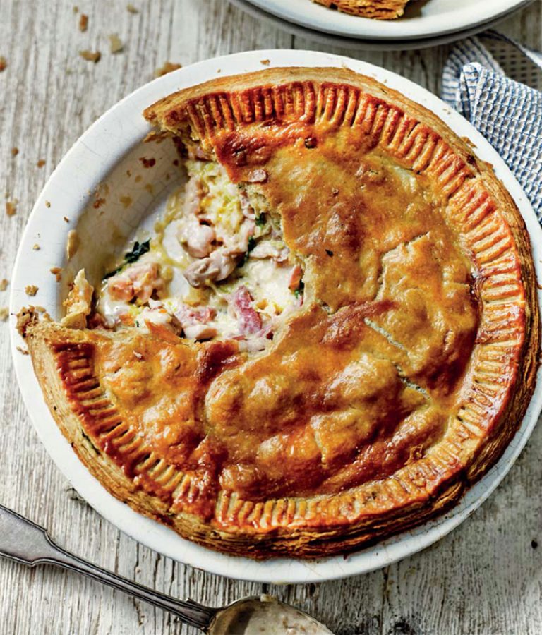 Chicken Leek And Ham Pie With Tarragon Crust Recipe Healthy Recipe