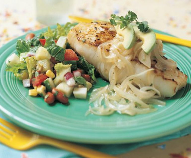 Chilean sea bass mojo and more recipe - Healthy Recipe