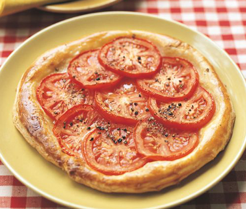 Garden tomato tart recipe - Healthy Recipe