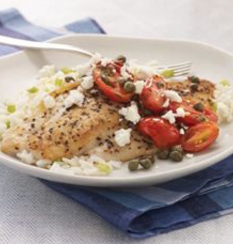 Snapper with warm Italian-style salsa recipe | Healthy Recipe