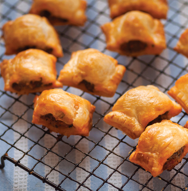 Chorizo and chestnut sausage rolls recipe Healthy Recipe